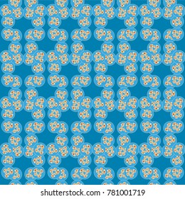 Abstract color seamless pattern for new background.
