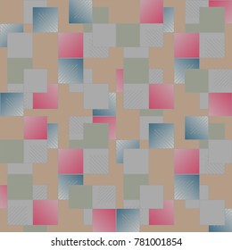 Abstract color seamless pattern for new background.