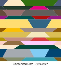 Abstract color seamless pattern for new background.