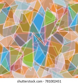 Abstract color seamless pattern for new background.