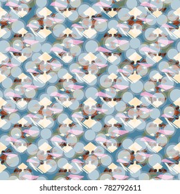 Abstract color seamless pattern for new background.