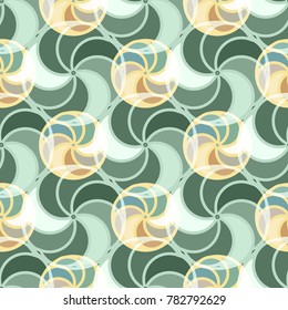 Abstract color seamless pattern for new background.
