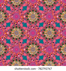 Abstract color seamless pattern for new background.