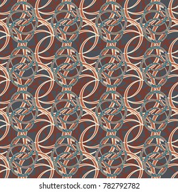 Abstract color seamless pattern for new background.