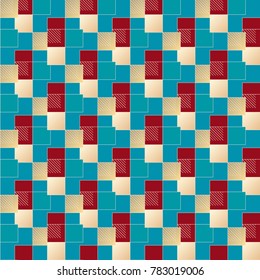 Abstract color seamless pattern for new background.