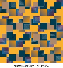 Abstract color seamless pattern for new background.