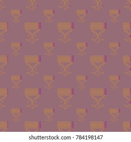 Abstract color seamless pattern for new background.