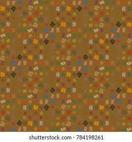 Abstract color seamless pattern for new background.