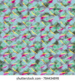 Abstract color seamless pattern for new background.