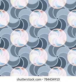 Abstract color seamless pattern for new background.