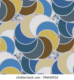 Abstract color seamless pattern for new background.