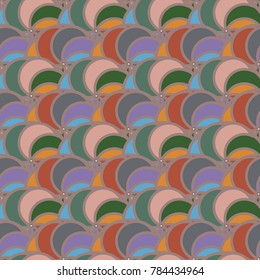Abstract color seamless pattern for new background.