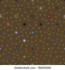 Abstract color seamless pattern for new background.