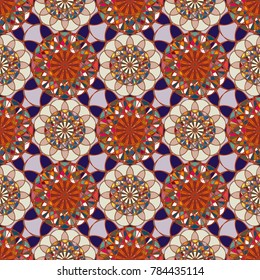 Abstract color seamless pattern for new background.