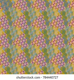 Abstract color seamless pattern for new background.