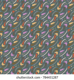 Abstract color seamless pattern for new background.