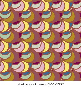 Abstract color seamless pattern for new background.