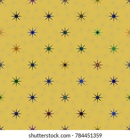 Abstract color seamless pattern for new background.