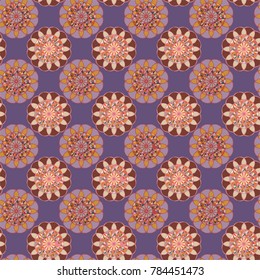 Abstract color seamless pattern for new background.