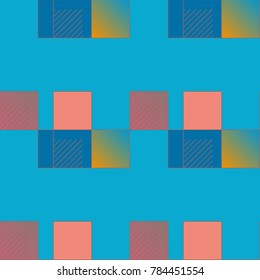 Abstract color seamless pattern for new background.