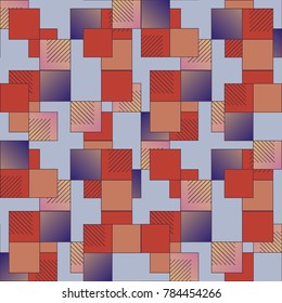 Abstract color seamless pattern for new background.