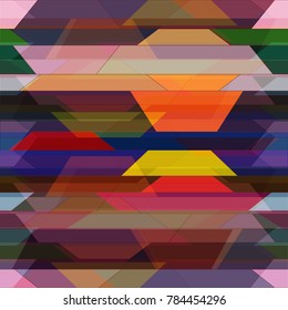 Abstract color seamless pattern for new background.