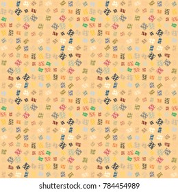 Abstract color seamless pattern for new background.