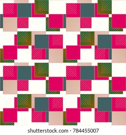 Abstract color seamless pattern for new background.