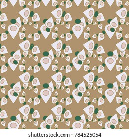 Abstract color seamless pattern for new background.
