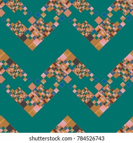 Abstract color seamless pattern for new background.