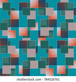 Abstract color seamless pattern for new background.