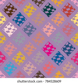 Abstract color seamless pattern for new background.