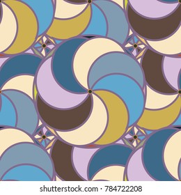 Abstract color seamless pattern for new background.