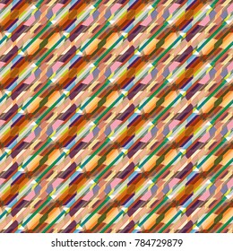 Abstract color seamless pattern for new background.