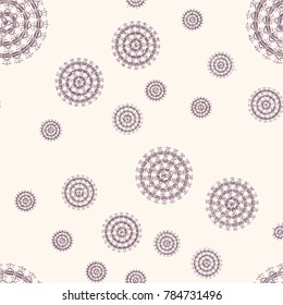 Abstract color seamless pattern for new background.