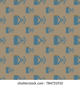 Abstract color seamless pattern for new background.