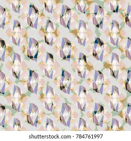 Abstract color seamless pattern for new background.