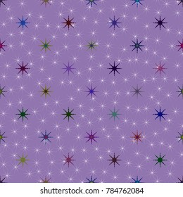 Abstract color seamless pattern for new background.