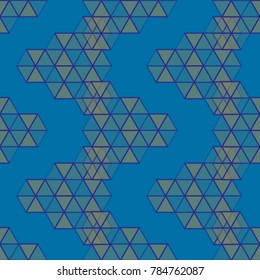 Abstract color seamless pattern for new background.