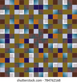 Abstract color seamless pattern for new background.
