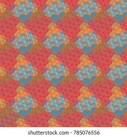 Abstract color seamless pattern for new background.