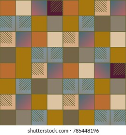 Abstract color seamless pattern for new background.