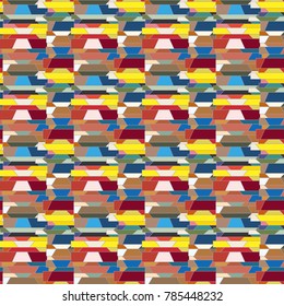 Abstract color seamless pattern for new background.