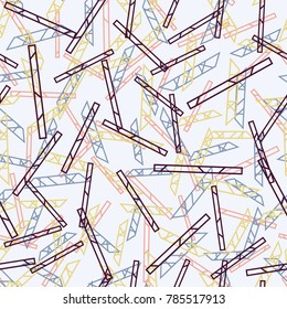 Abstract color seamless pattern for new background.