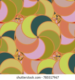 Abstract color seamless pattern for new background.