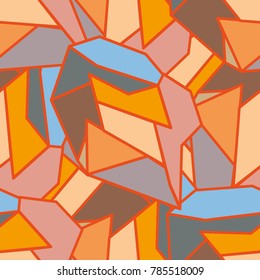 Abstract color seamless pattern for new background.