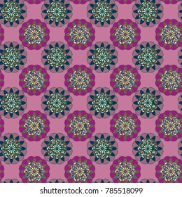Abstract color seamless pattern for new background.