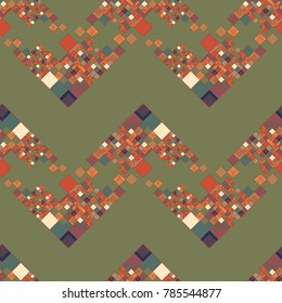 Abstract color seamless pattern for new background.