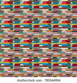 Abstract color seamless pattern for new background.