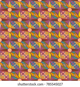 Abstract color seamless pattern for new background.